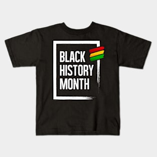 black history month Kids T-Shirt